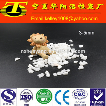 Sable de quartz blanc 2-4mm (sable de silice) pour le traitement de l&#39;eau